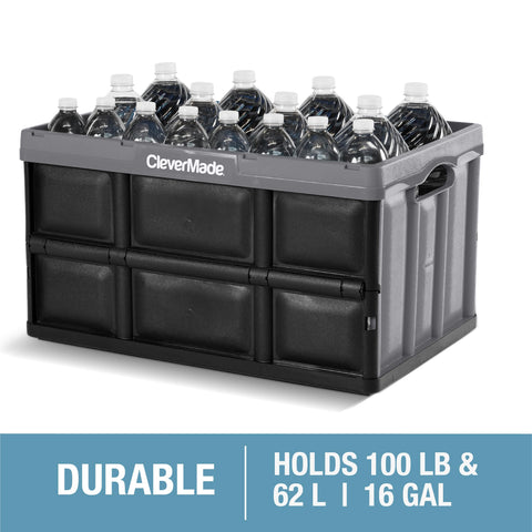 CleverMade grocery haul bin ideal for club store runs
