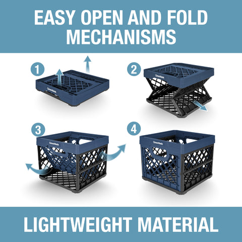 CleverMade lattice design providing ventilation and content visibility.