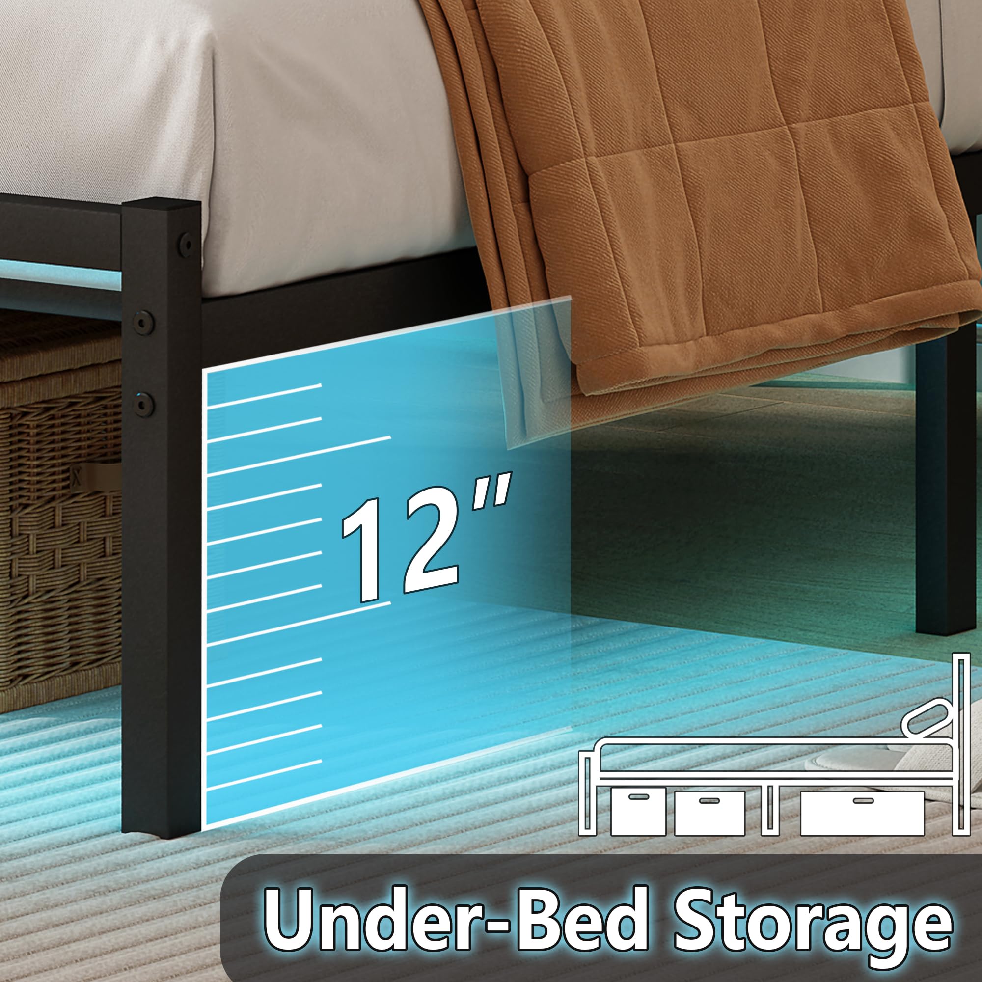 CLIBFENG-steel-slats-support provides a durable mattress foundation