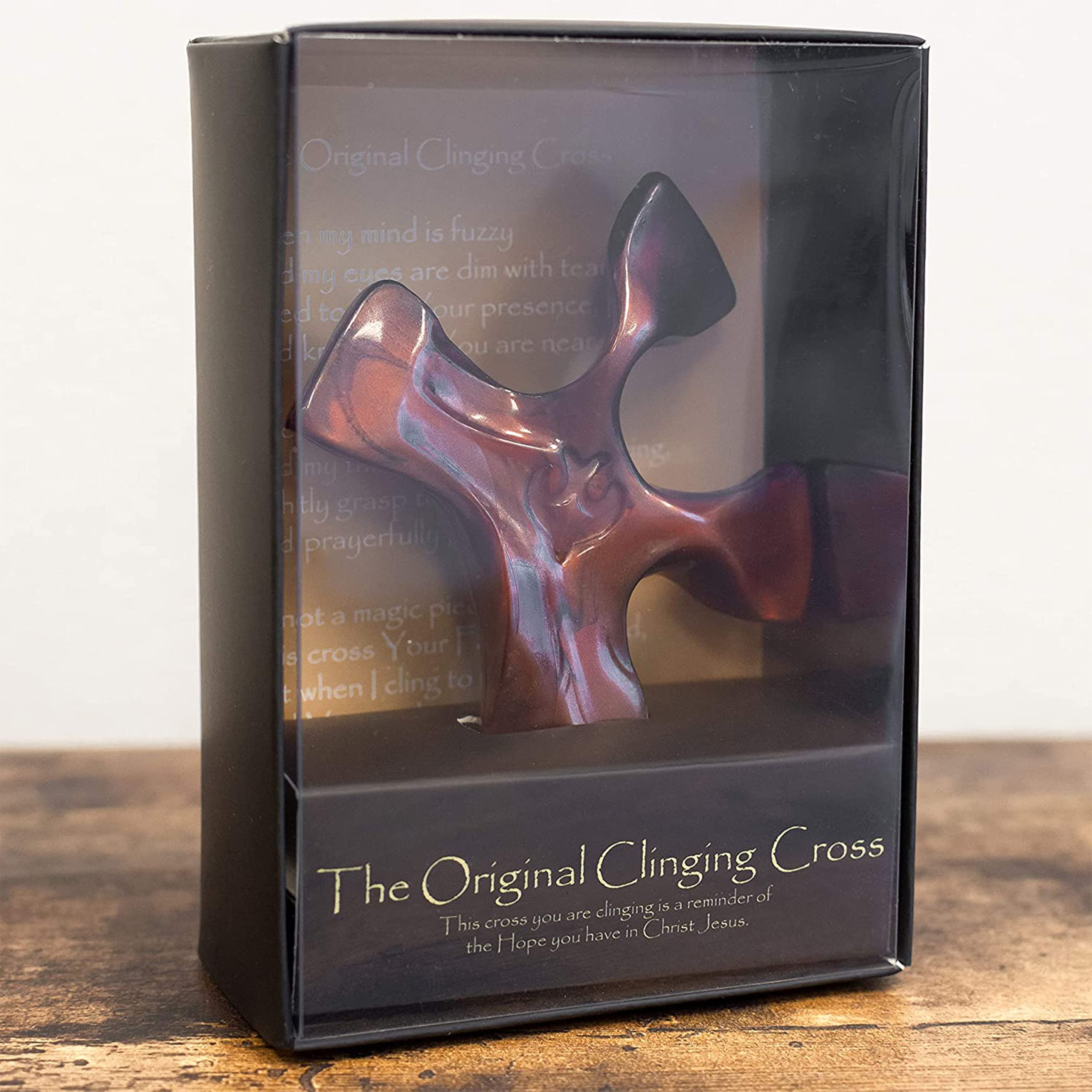 Clinging Cross inset dove detail highlighting a peaceful focal point.