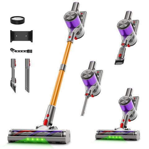 Clinkal cordless vacuum delivers 40KPa suction for deep carpet cleaning