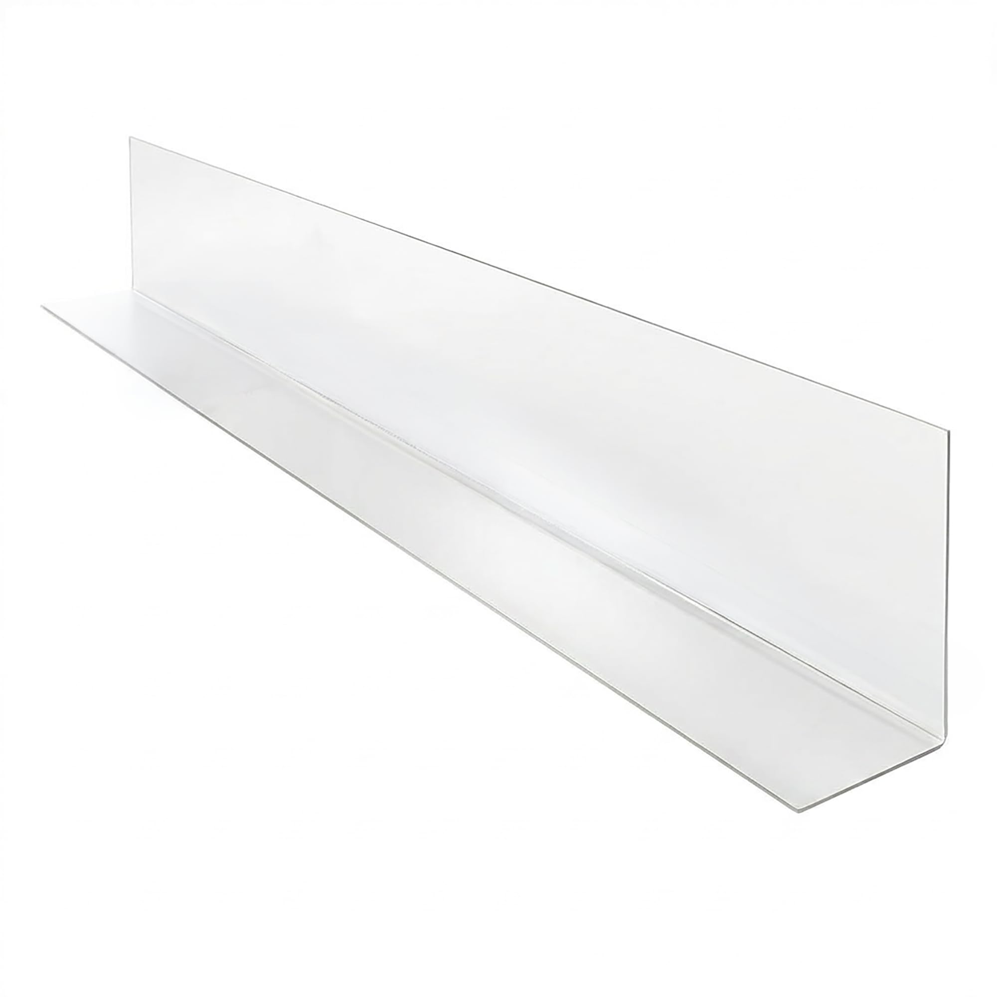 Clip Strip shelf dividers pack 50 for crystal-clear product organization on retail shelves.