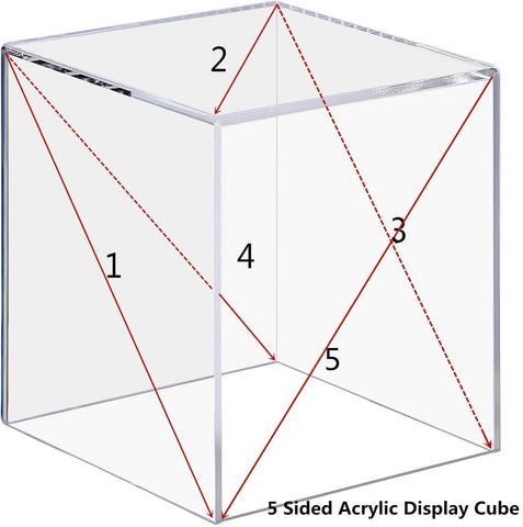 Cliselda cube riser large creates dramatic height for collectibles and desserts.