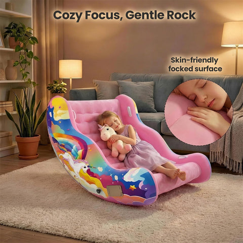 CLIYYD Sensory Chair rocking motion aids vestibular input during play