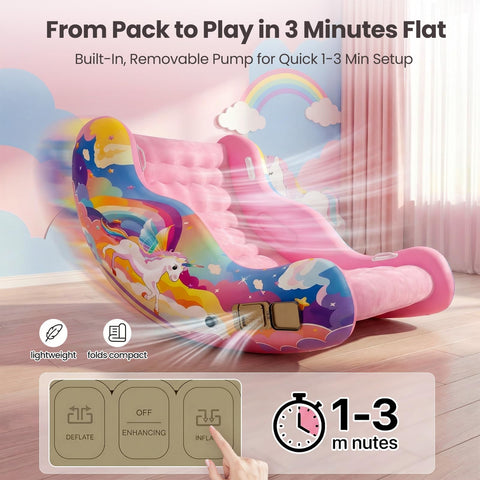 CLIYYD Sensory Chair seat close-up shows leak-proof PVC quality