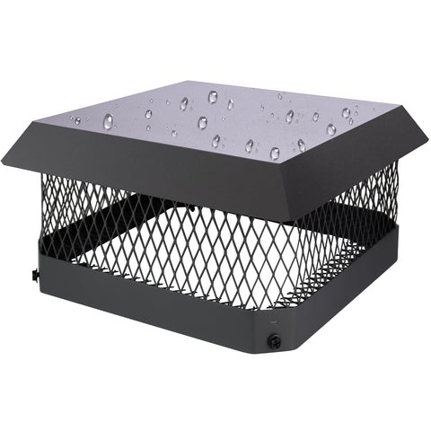 CLLOMAGY 13x13 chimney cap base protects the flue from debris and animals while improving airflow.