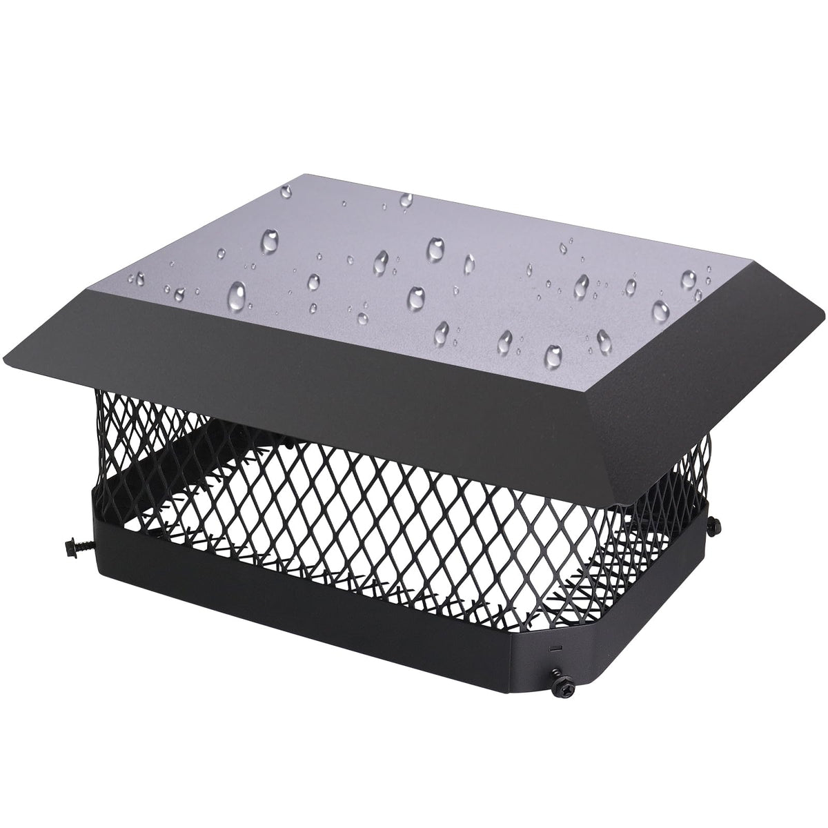 CLLOMAGY outdoor 9x13 chimney cap base protects the flue from debris and pests.