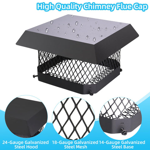 Durable galvanized steel construction resists corrosion and weather
