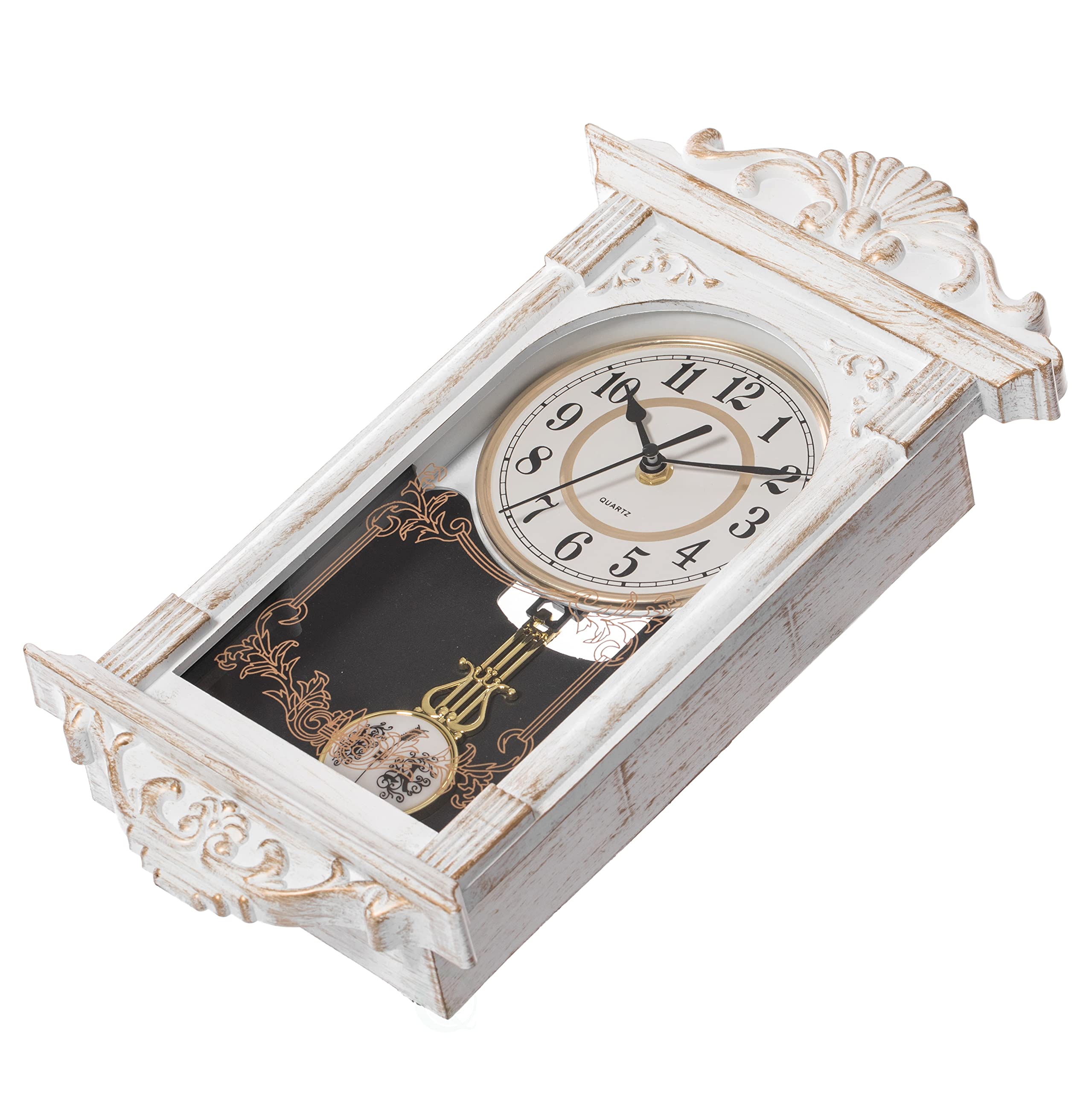 Clockswise versatile decor piece for living room, dining area, or home office.