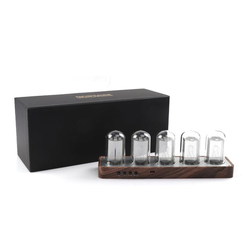 ClocTeck Nixie Tube Clock compact size fits small desks