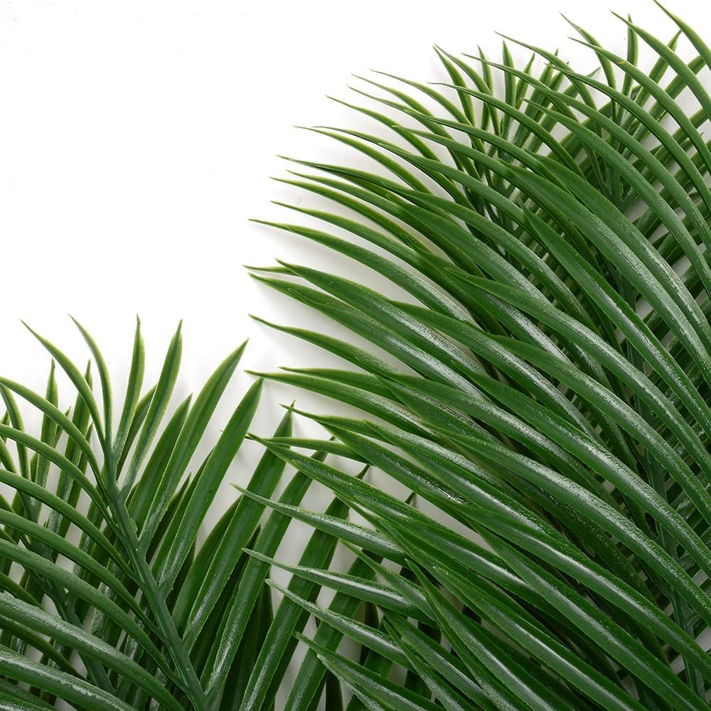 CLONG green palm leaves enhance weddings and luau-themed celebrations.