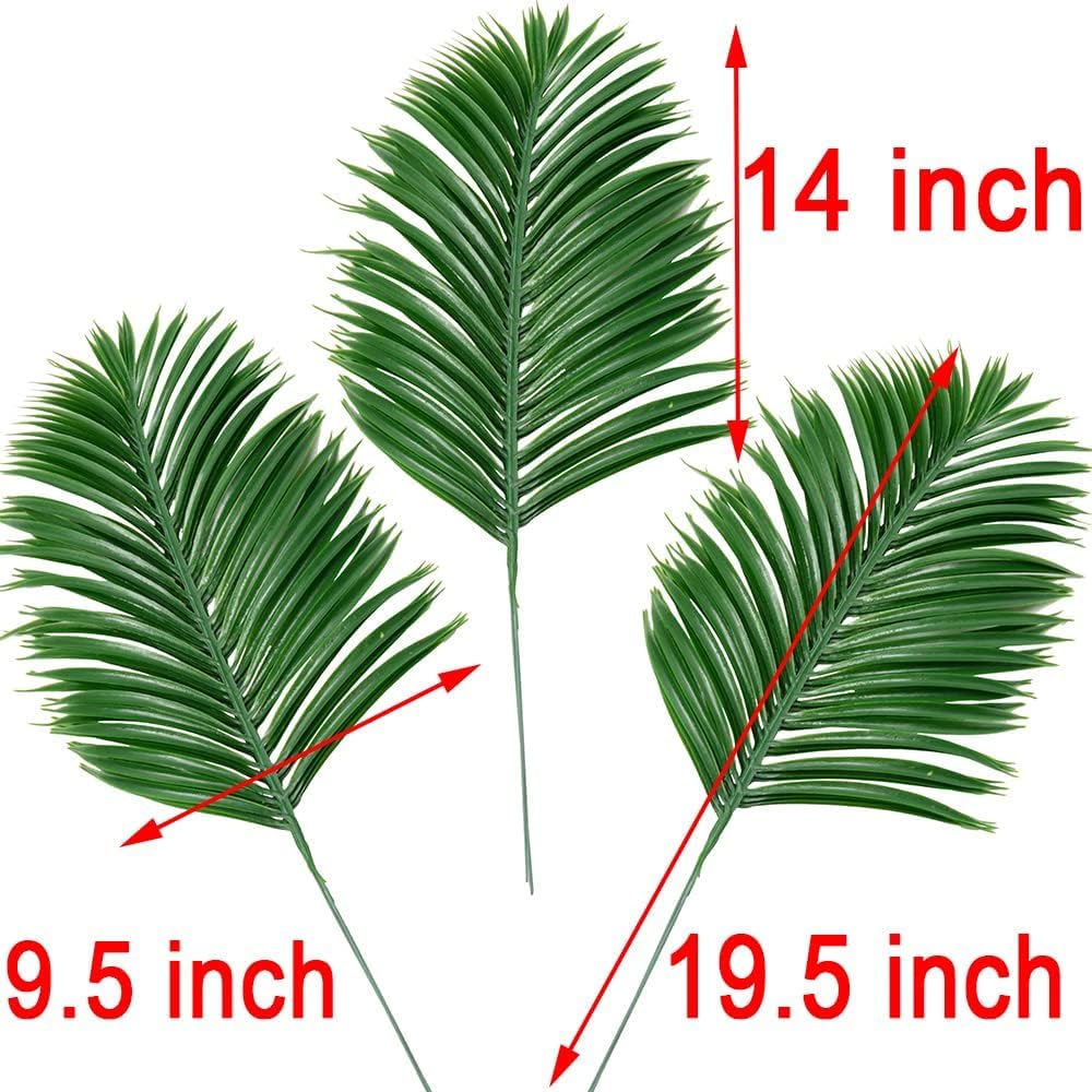 CLONG washable palm leaves stay vibrant and reusable for various events.