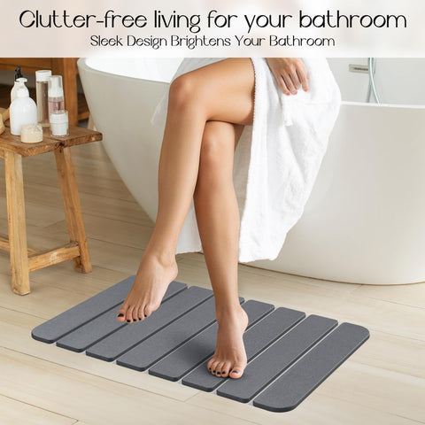 Closefriend easy-maintenance stone mat requires no washing machine cleaning.