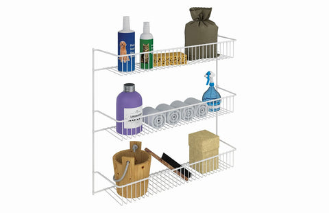 ClosetMaid closeup of epoxy-coated metal rack surface
