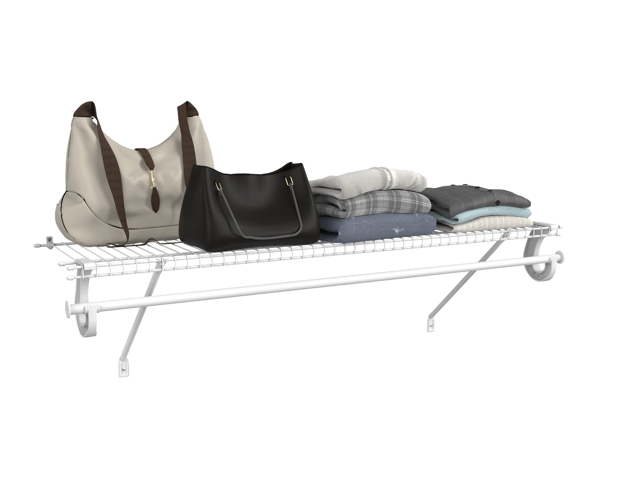 ClosetMaid 5631 SuperSlide hang bar in action for smooth closet organization.
