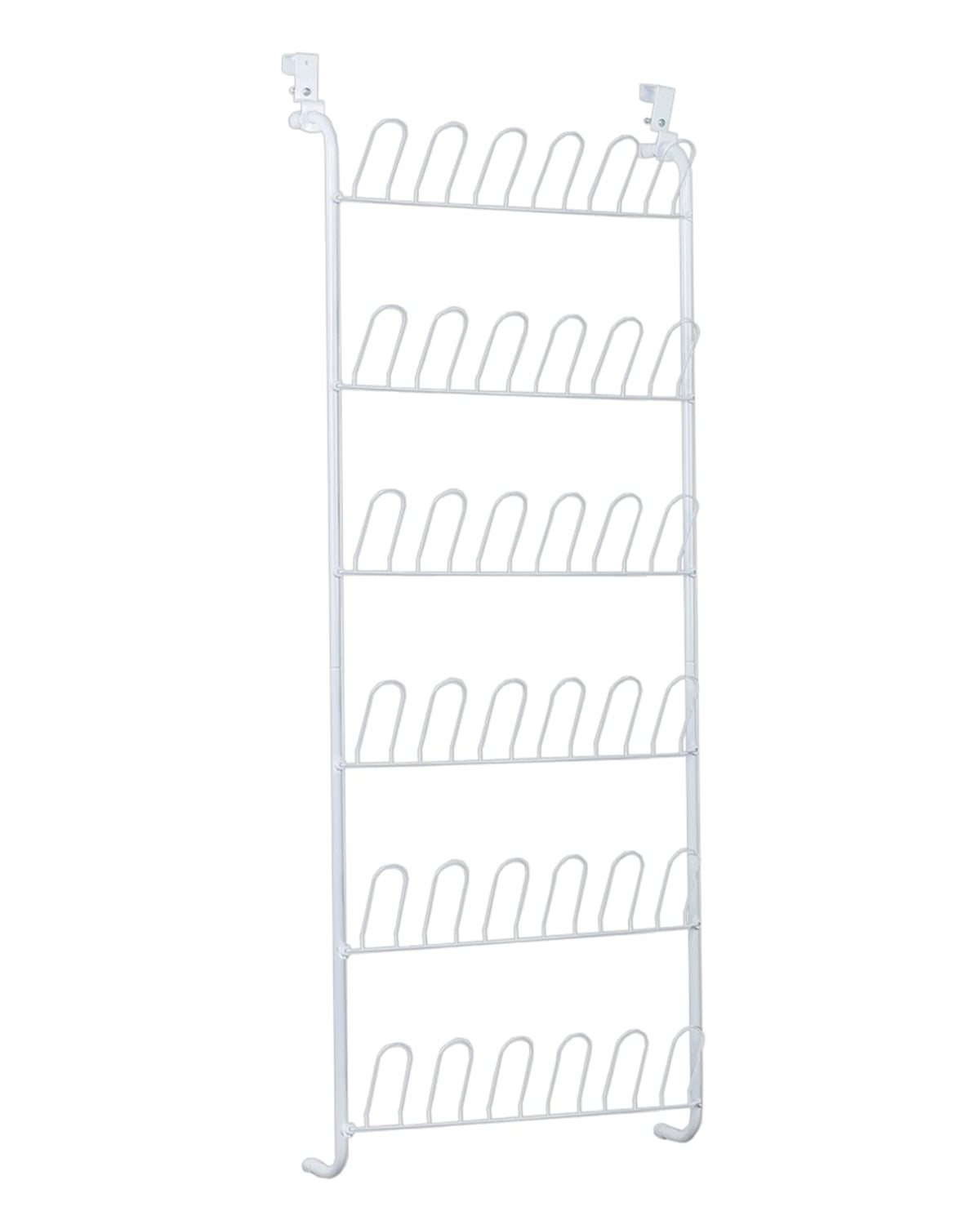 ClosetMaid 8040 over-the-door shoe rack, front view, space-saving design.