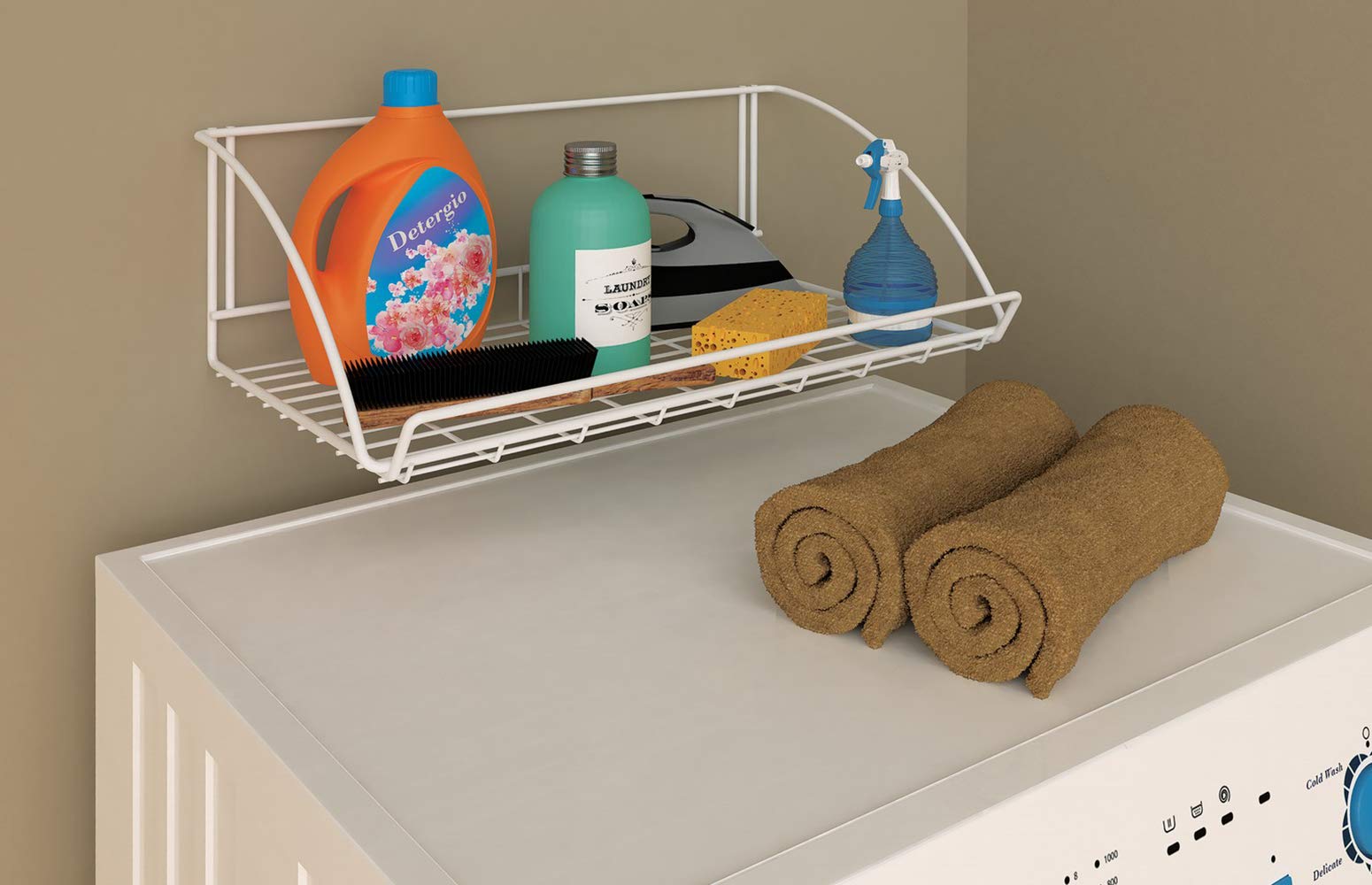 ClosetMaid 8278 dimensions 6.25h x 18w x 12.25d fit spaces.