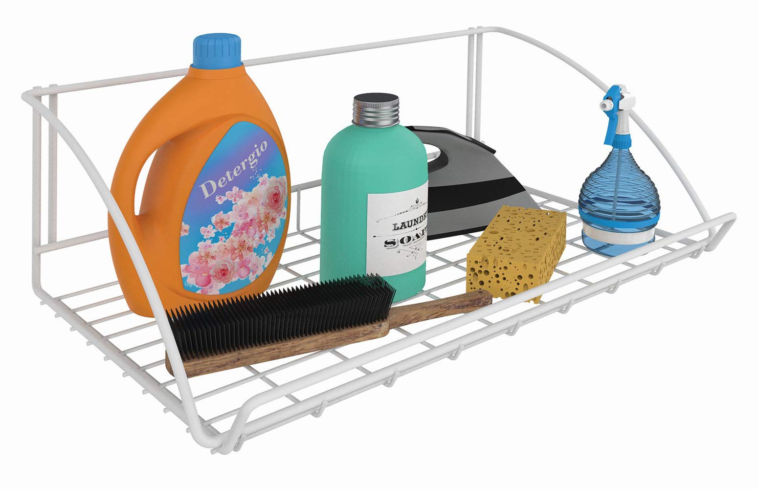 ClosetMaid 8278 epoxy-coated steel finish provides durable support.