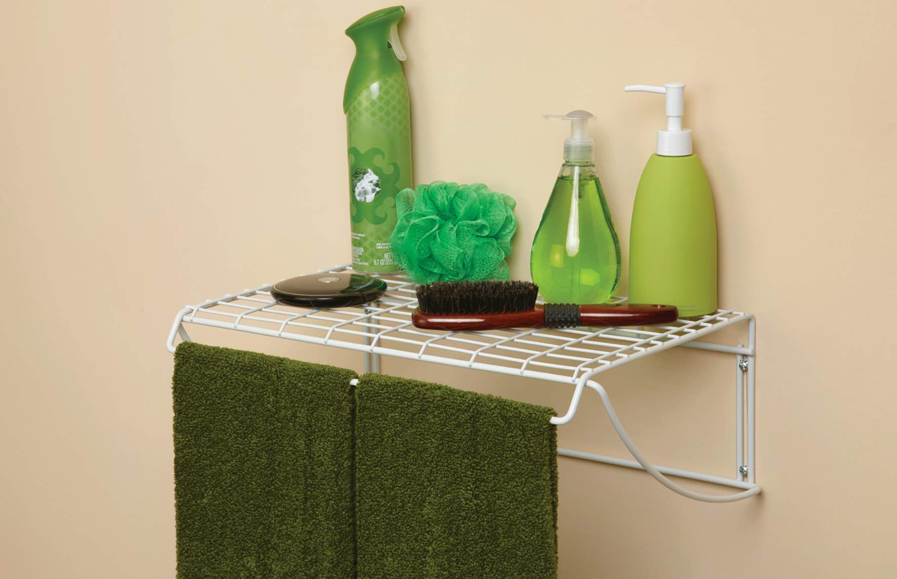 ClosetMaid 8278 two-way mount offers flexible installation for varying spaces.