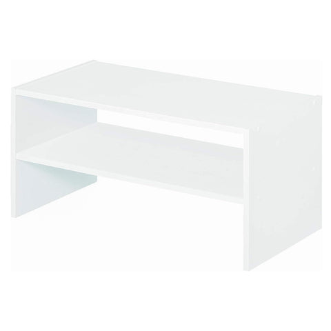 ClosetMaid 8993 espresso stackable unit demonstrating color option for compact spaces