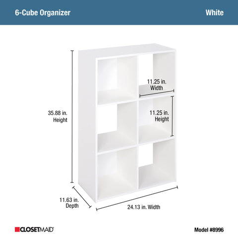 ClosetMaid Cubeicals Back Panel Design adds an upscale look to shelves