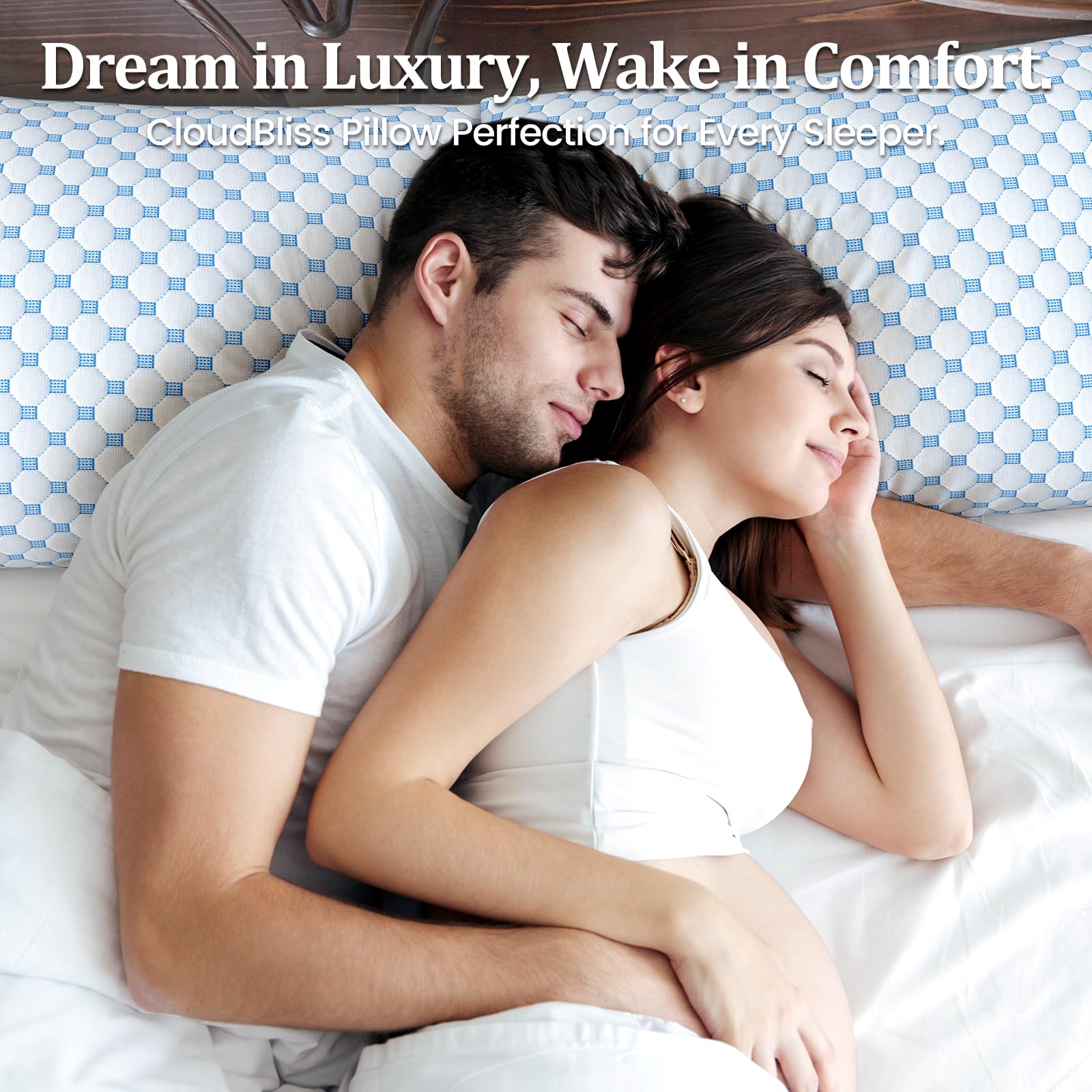 CloudBliss gift-ready pillow box, a premium sleep gift.