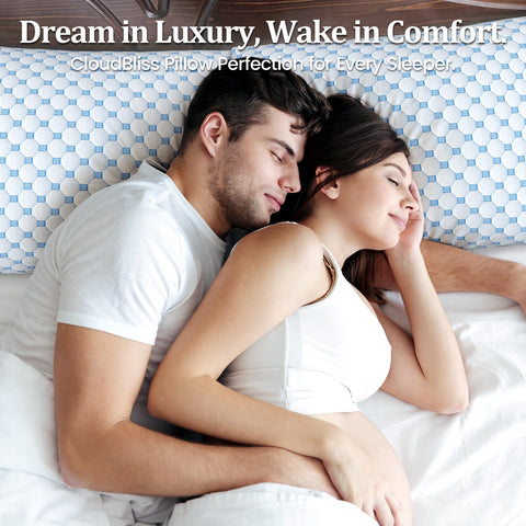 CloudBliss gift-ready pillow box, a premium sleep gift.