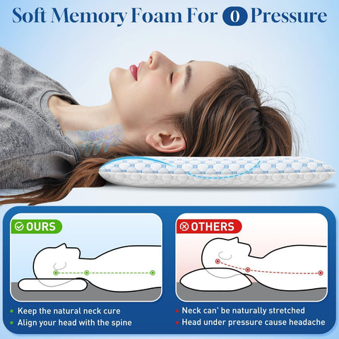 CloudBliss Thin Pillow space-saving and multi-use versatility