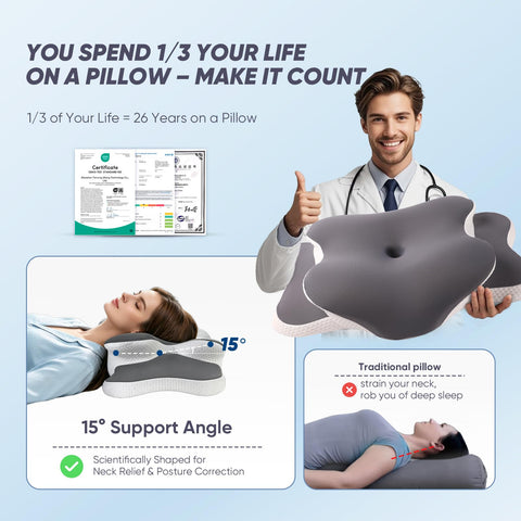 CloudNook hollow center supports even weight distribution and breathability.