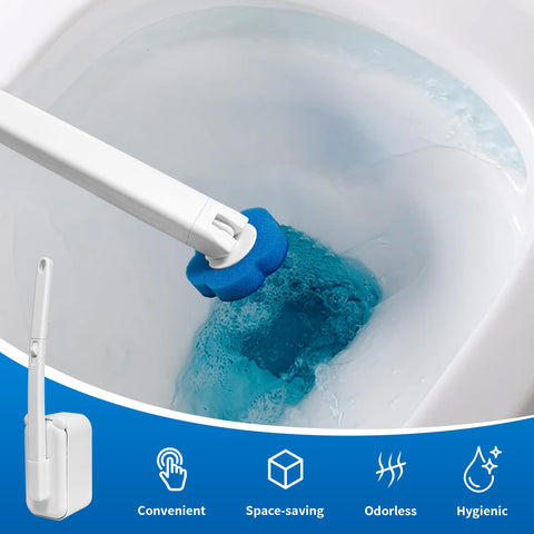 Clowand 360-degree reach cleans hard-to-reach corners.