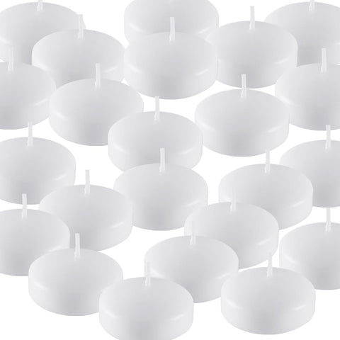 CLTNIKET 2-inch white candle for pool party ambiance.