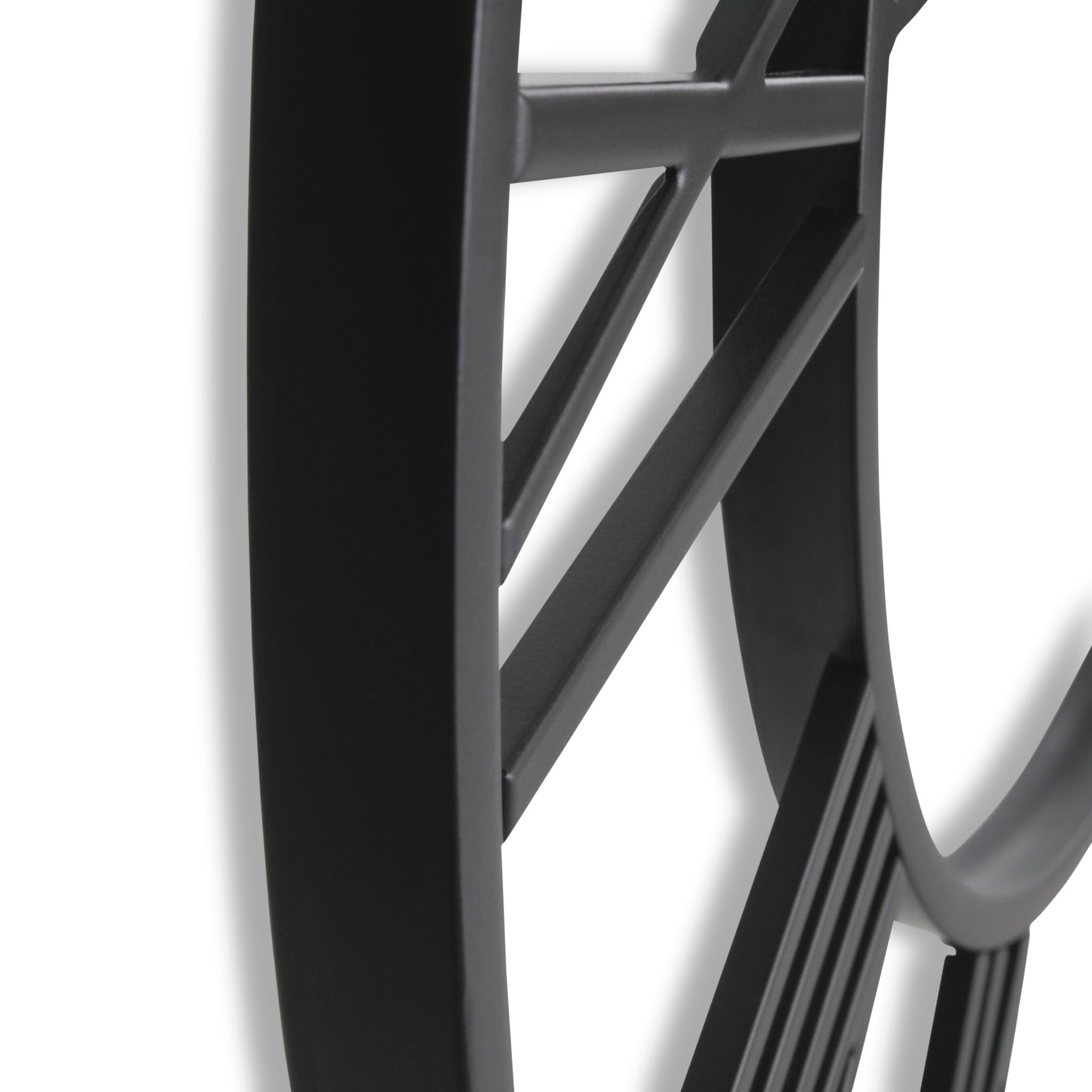 CLXEAST clock offers soft ticking for a calm living space.
