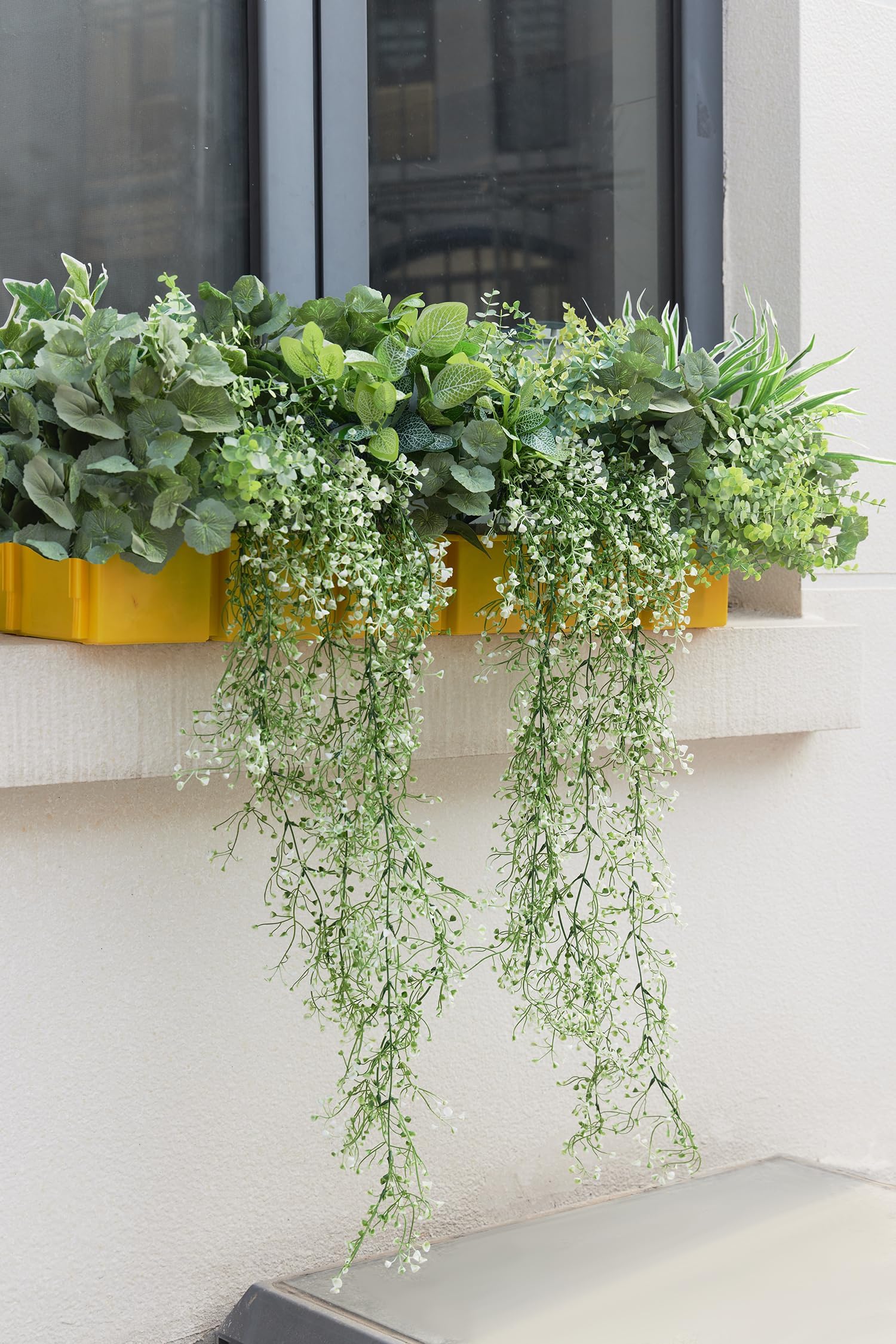 Clycaloor versatile outdoor stems for hanging planters and window boxes