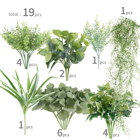 Clycaloor UV-resistant faux greenery for sun-drenched porches