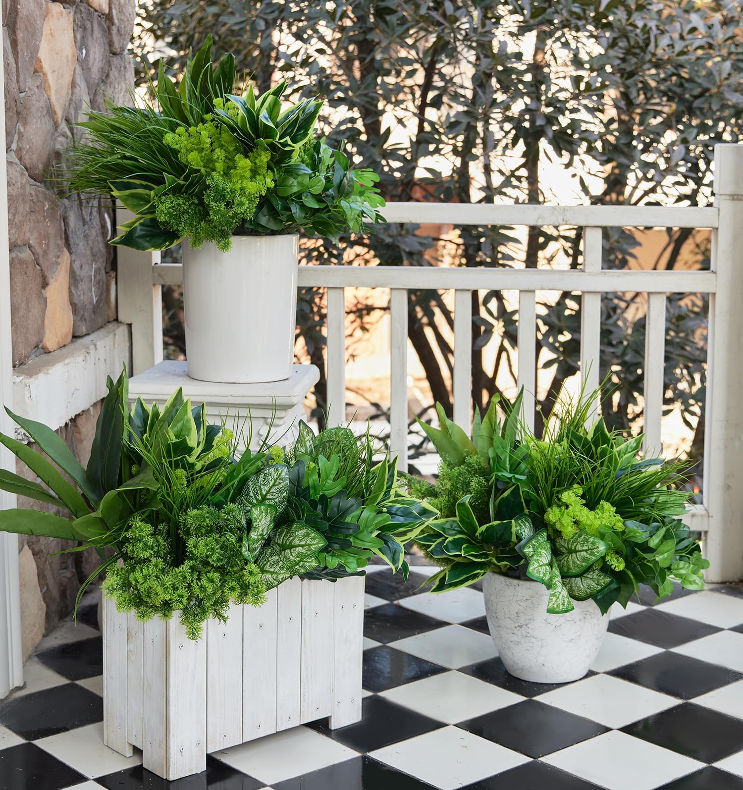 Clycaloor outdoor decor for porch, garden, or balcony
