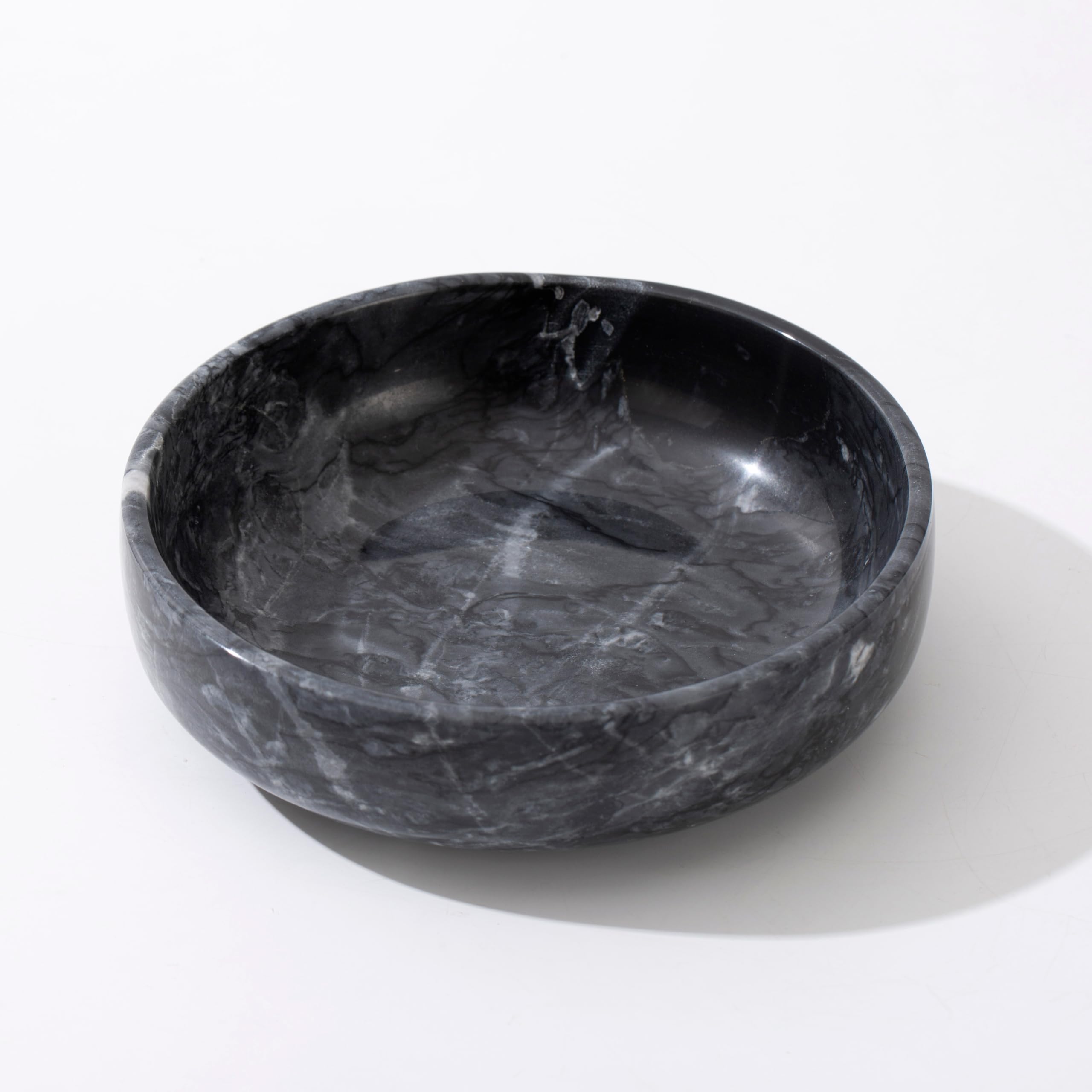 CM CHIC MONDAY 6.7-inch marble bowl for daily-use, durable home accessory.