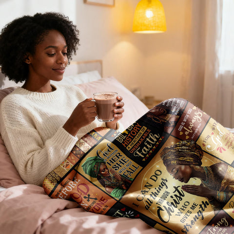 CMAJZIN soft flannel blanket close-up texture highlighting comfort.