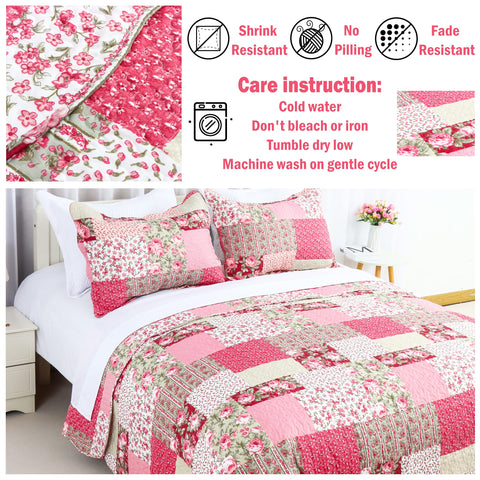 Vibrant pink color that stays bright after washing