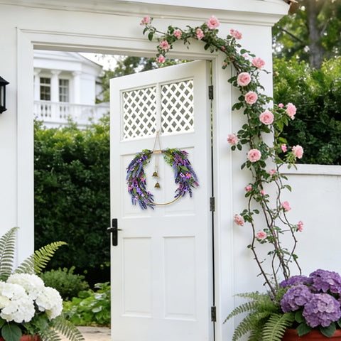 CMINAUS gold ring frame detail adds sturdy farmhouse charm