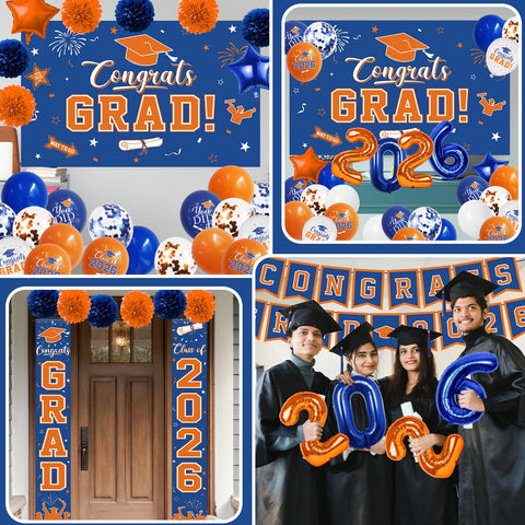 CMUSKO Congrats Grad Porch Sign — eye catching outdoor display