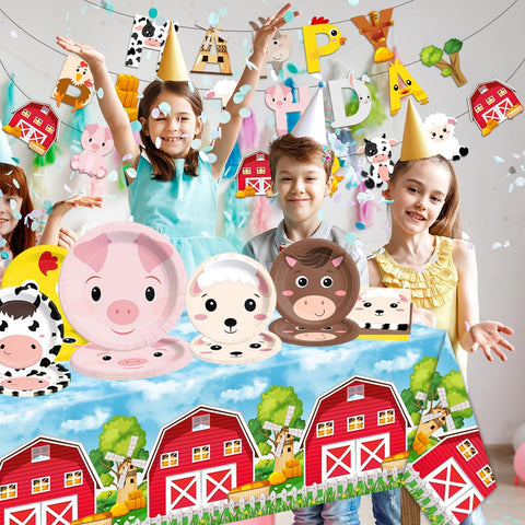 CMUSKO barnyard banner decor enhances photos and creates a focal moment