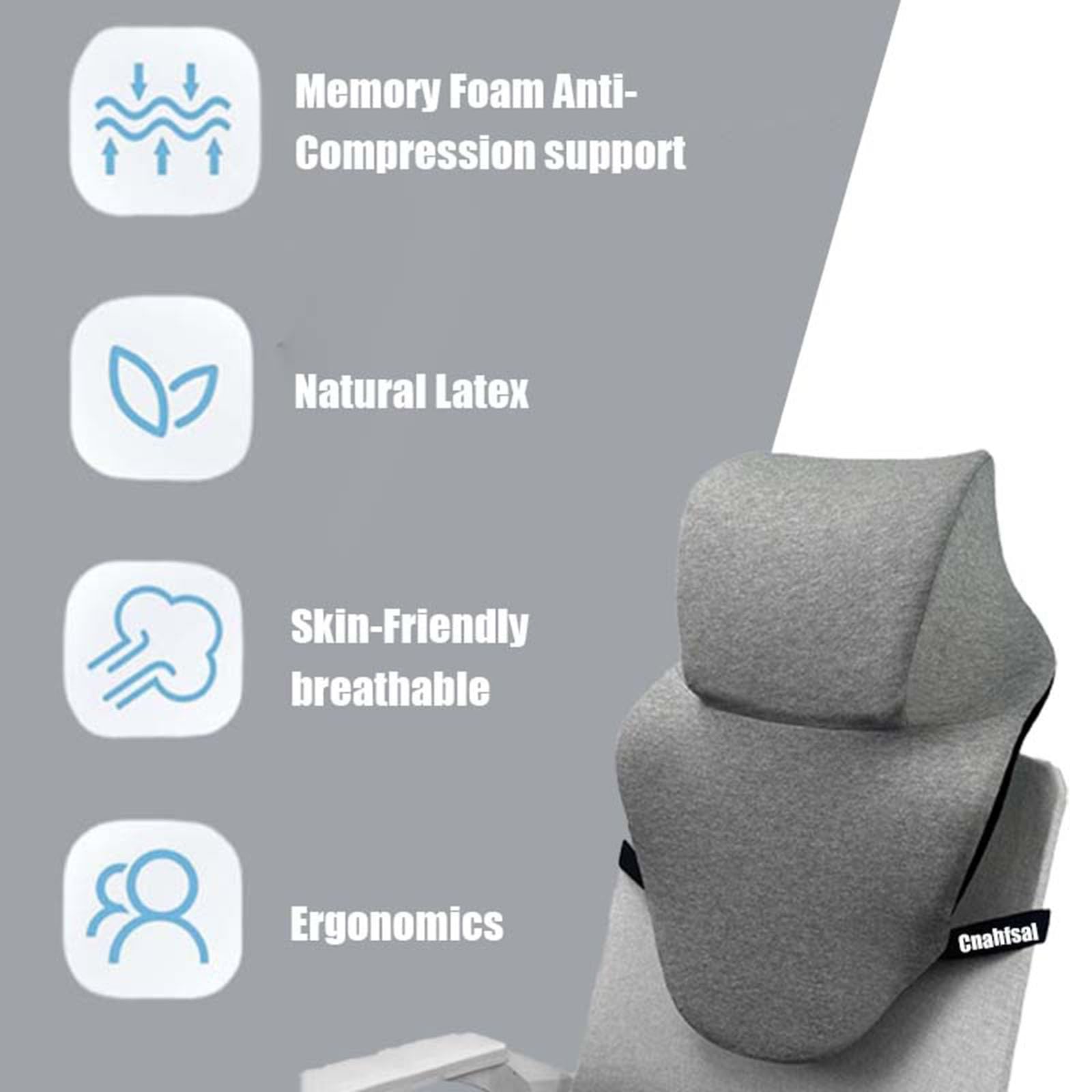 Cnahfsal breathable cotton cover keeps you cool during long sessions.