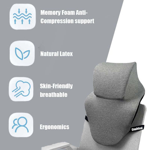 Cnahfsal breathable cotton cover keeps you cool during long sessions.