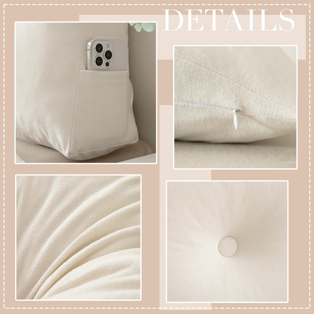 CNSMAK pillow ships vacuum-packed for easy transit and restoration.