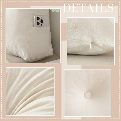 CNSMAK pillow ships vacuum-packed for easy transit and restoration.