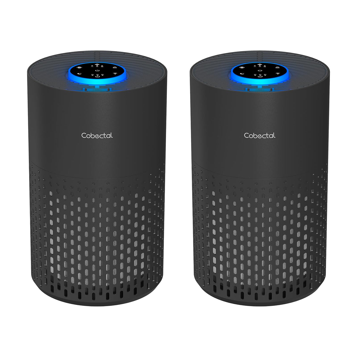 Cobectal ZQA-4000B front view, compact purifier suitable for bedrooms.