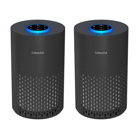 Cobectal ZQA-4000B front view, compact purifier suitable for bedrooms.