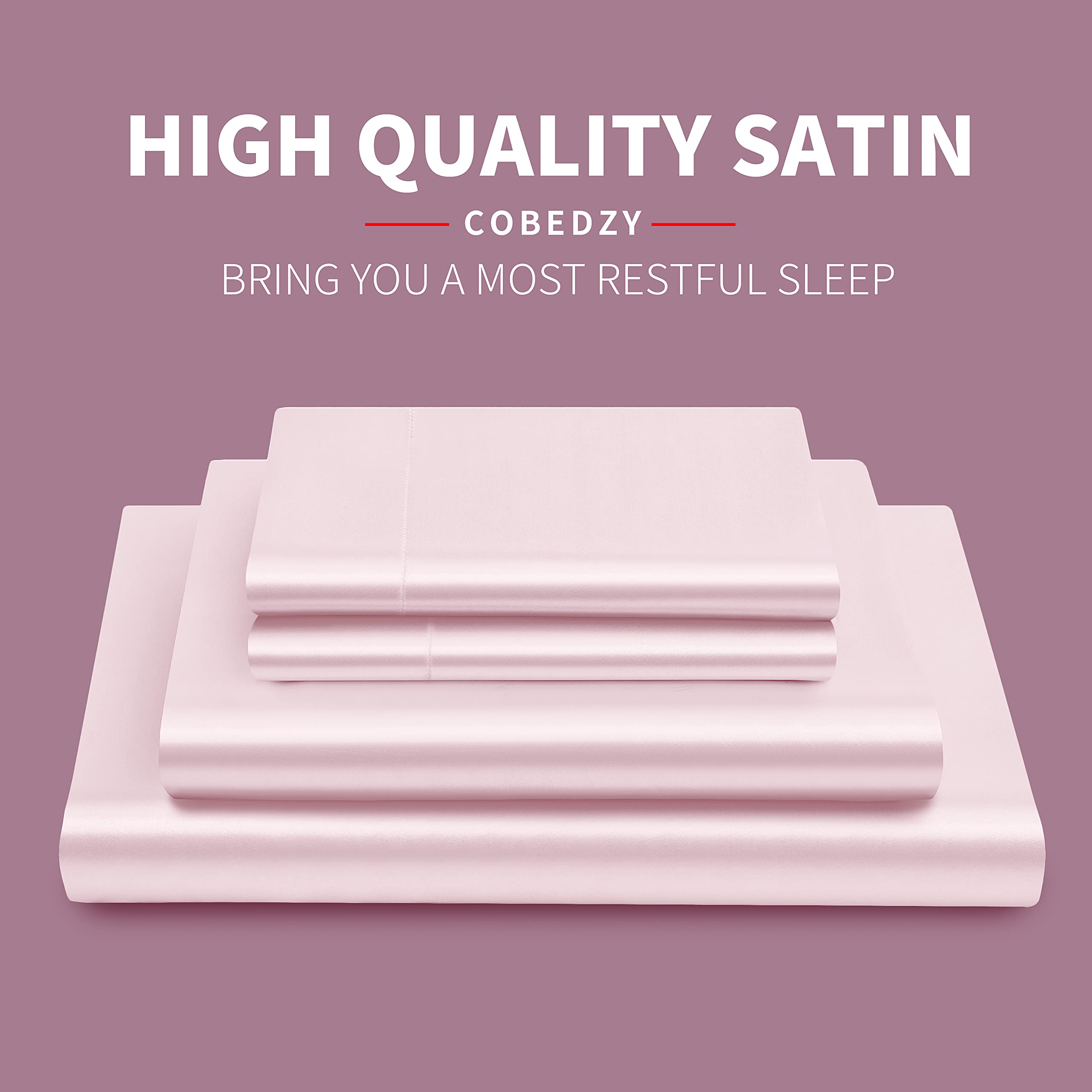 Cobedzy deep-pocket fitted sheet showing elastic all-around for secure fit