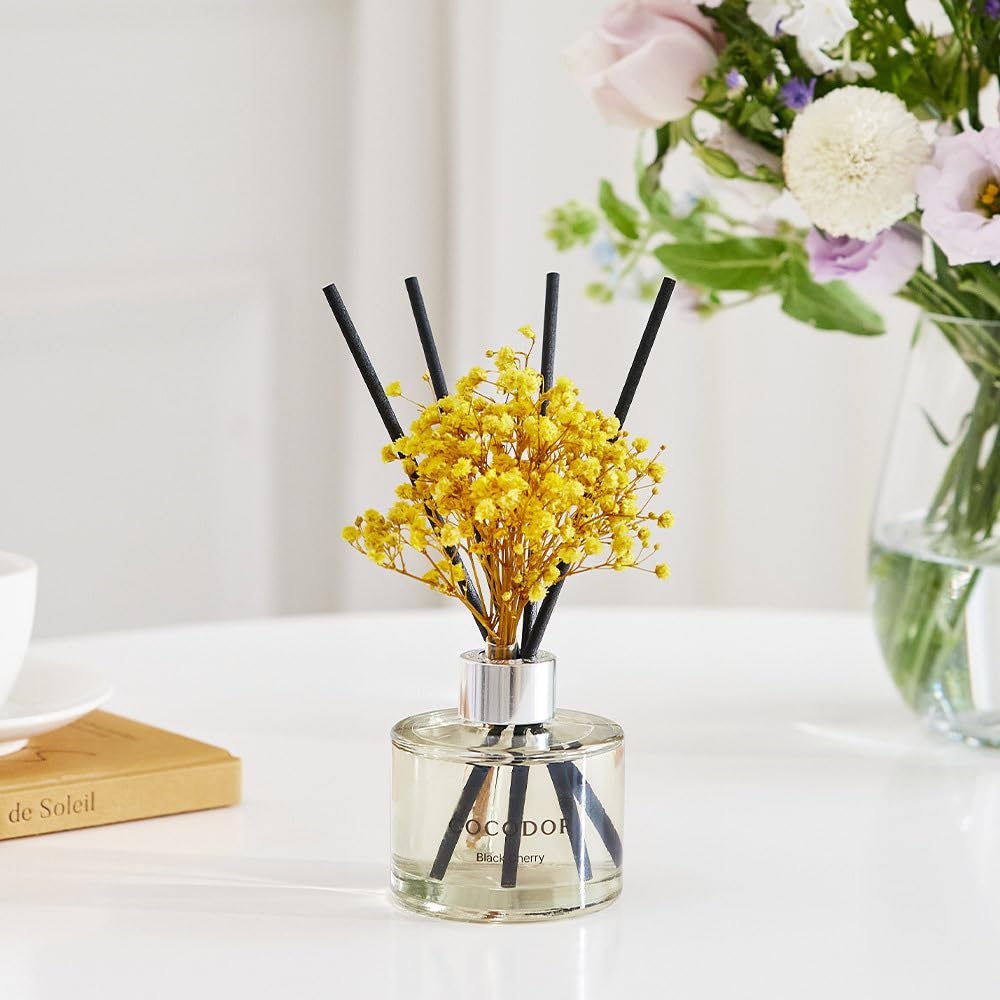 Cocodor diffuser in living room setup enhances stylish home fragrance