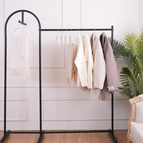 Cocomaya drying-use hanger supports air-drying of delicate fabrics.